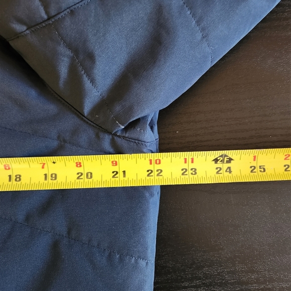 Crane Waterproof Winter Jacket Blue Zipper Faux Fur Hooded Hood Coat Ski Parka - Picture 5 of 10